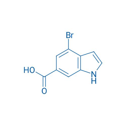 4-Bromo-1H-indole-6-carboxylic acid 250mg