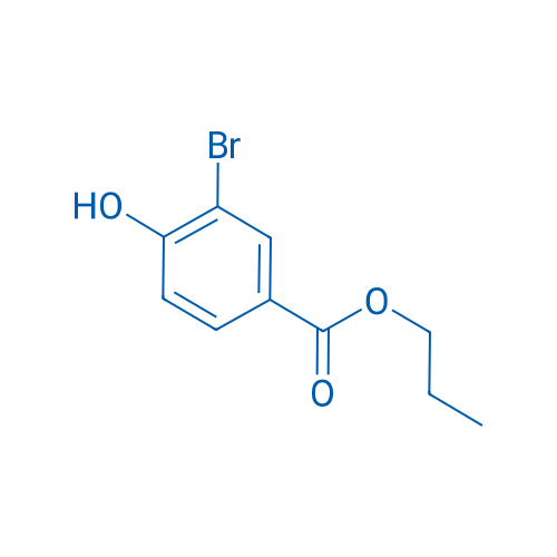 Propyl 3-bromo-4-hydroxybenzoate 1g