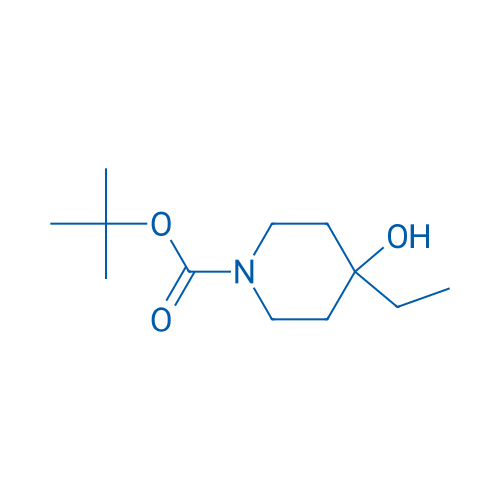 tert-Butyl 4-ethyl-4-hydroxypiperidine-1-carboxylate 250mg