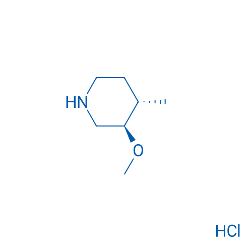 Rac-(3R,4S)-3-methoxy-4-methylpiperidine hydrochloride 50mg