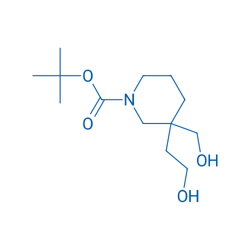 tert-Butyl 3-(2-hydroxyethyl)-3-(hydroxymethyl)piperidine-1-carboxylate 1g