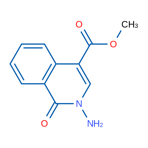 Methyl 2-amino-1-oxo-1,2-dihydroisoquinoline-4-carboxylate 5g