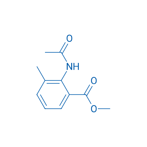 Benzoic acid, 2-(acetylamino)-3-methyl-, methyl ester 1g