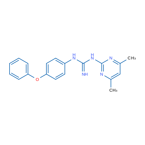 1-(4,6-Dimethylpyrimidin-2-yl)-3-(4-phenoxyphenyl)guanidine 5g