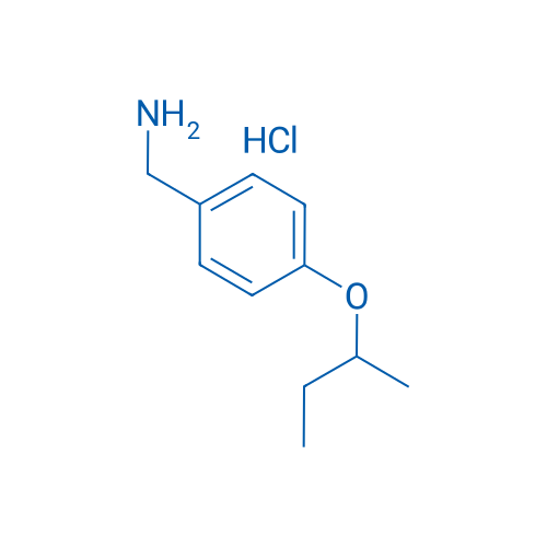 (4-(sec-Butoxy)phenyl)methanamine hydrochloride 250mg