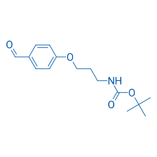 tert-Butyl (3-(4-formylphenoxy)propyl)carbamate 1g