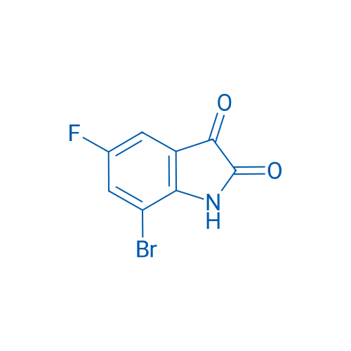 7-Bromo-5-fluoroindoline-2,3-dione 5g