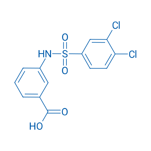 3-(3,4-Dichlorobenzenesulfonamido)benzoic acid 1g