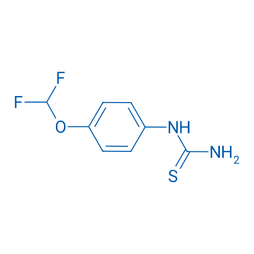 1-(4-(Difluoromethoxy)phenyl)thiourea 5g