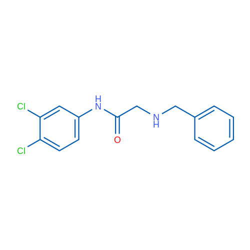 2-(Benzylamino)-N-(3,4-dichlorophenyl)acetamide 1g