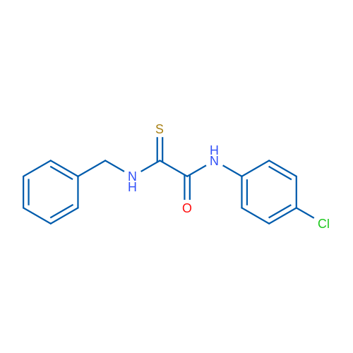 1-(Benzylcarbamothioyl)-N-(4-chlorophenyl)formamide 1g