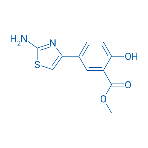 Methyl 5-(2-aminothiazol-4-yl)-2-hydroxybenzoate 1g