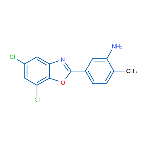 5-(5,7-Dichlorobenzo[d]oxazol-2-yl)-2-methylaniline 1g