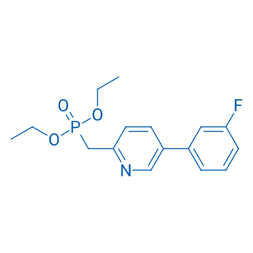 Diethyl ((5-(3-fluorophenyl)pyridin-2-yl)methyl)phosphonate 100mg