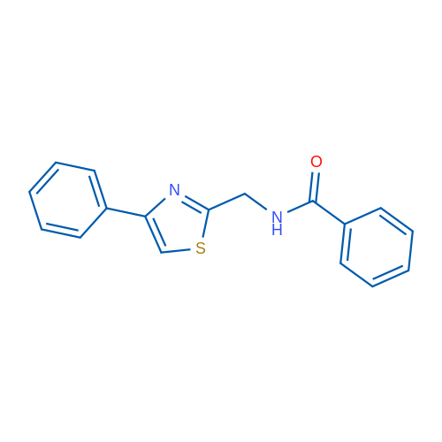 N-((4-Phenylthiazol-2-yl)methyl)benzamide 1g