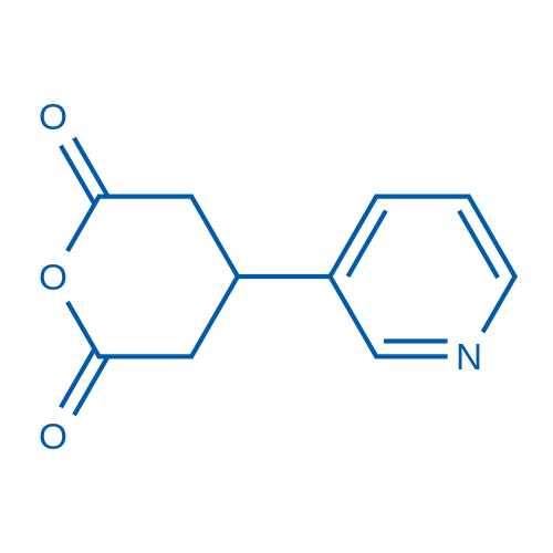 4-(Pyridin-3-yl)dihydro-2H-pyran-2,6(3H)-dione 50mg