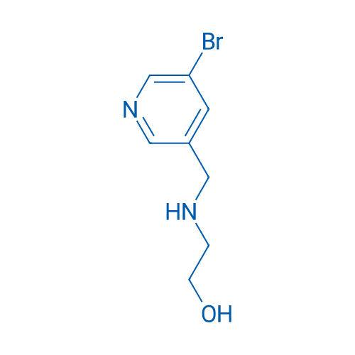 2-([(5-Bromopyridin-3-yl)methyl]amino)ethan-1-ol 1g