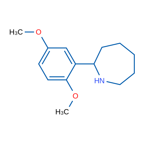 2-(2,5-Dimethoxyphenyl)azepane 1g
