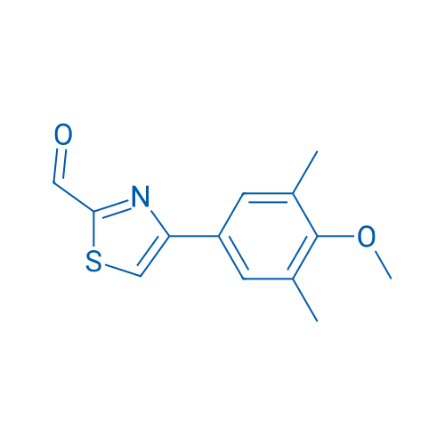 4-(4-Methoxy-3,5-dimethylphenyl)thiazole-2-carbaldehyde 1g