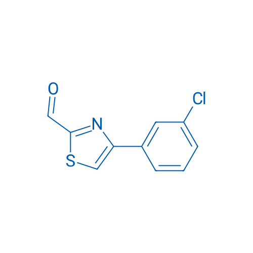 4-(3-Chlorophenyl)thiazole-2-carbaldehyde 1g