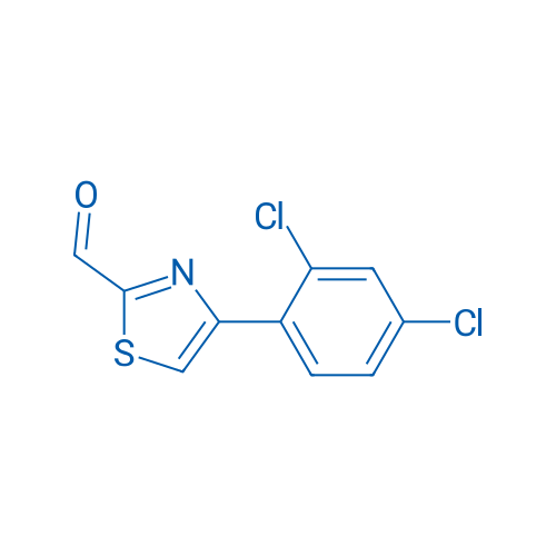 4-(2,4-Dichlorophenyl)thiazole-2-carbaldehyde 1g