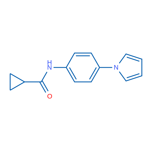 N-[4-(1H-Pyrrol-1-yl)phenyl]cyclopropanecarboxamide 1g
