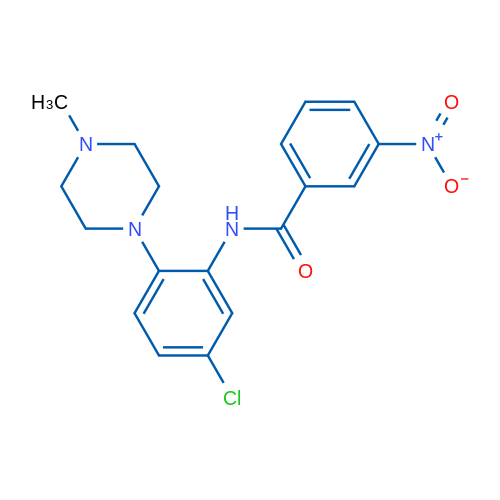 N-[5-Chloro-2-(4-methylpiperazin-1-yl)phenyl]-3-nitrobenzamide 1g