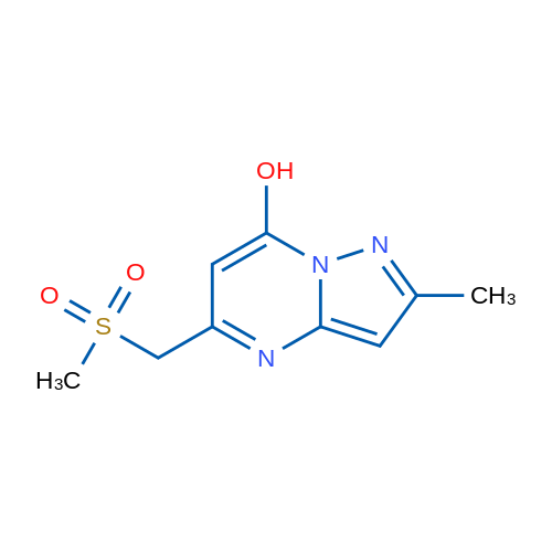 5-(Methanesulfonylmethyl)-2-methylpyrazolo[1,5-a]pyrimidin-7-ol 1g