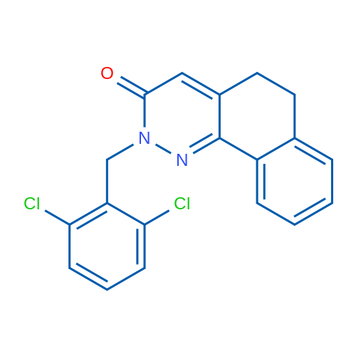 2-[(2,6-Dichlorophenyl)methyl]-2H,3H,5H,6H-benzo[h]cinnolin-3-one 1g