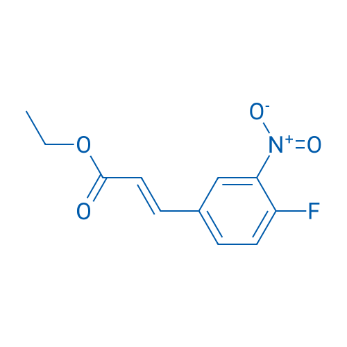 Ethyl (E)-3-(4-fluoro-3-nitrophenyl)acrylate 250mg