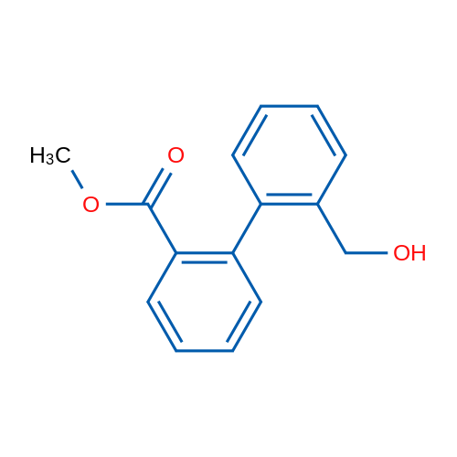 MEthyl 2-[2-(hydroxymethyl)phenyl]benzoate 1g