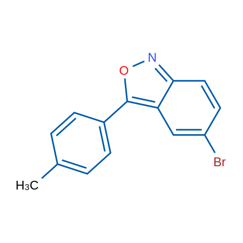 5-Bromo-3-(p-tolyl)benzo[c]isoxazole 1g