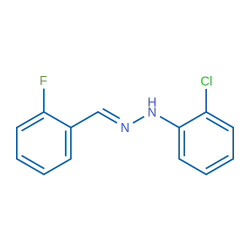 (E)-1-(2-Chlorophenyl)-2-[(2-fluorophenyl)methylidene]hydrazine 1g