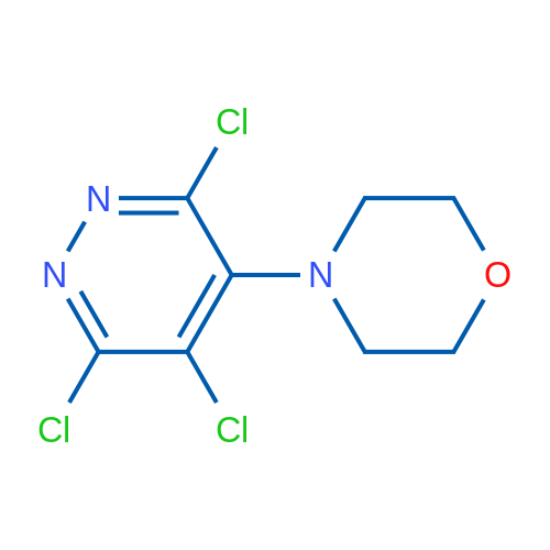 4-(Trichloropyridazin-4-yl)morpholine 1g