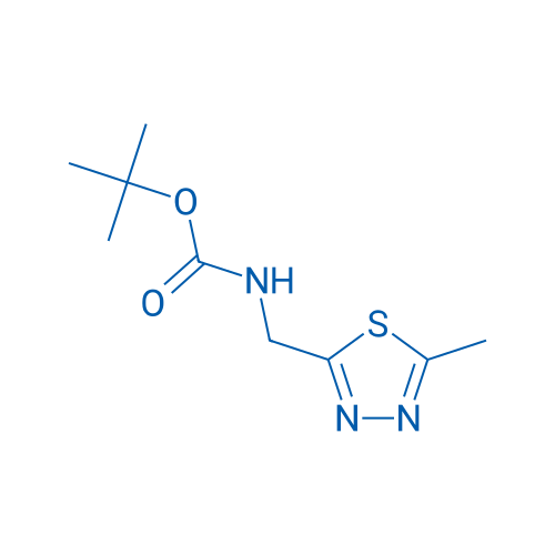 tert-Butyl ((5-methyl-1,3,4-thiadiazol-2-yl)methyl)carbamate 1g