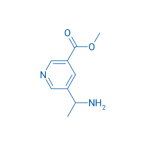 5-(1-Aminoethyl)3-pyridinecarboxylic acid methyl ester 1g