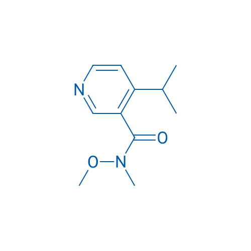 4-Isopropyl-N-methoxy-N-methylnicotinamide 1g