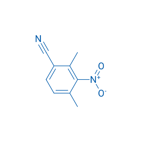 2,4-Dimethyl-3-nitrobenzonitrile 100mg