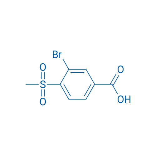 3-Bromo-4-(methylsulfonyl)benzoic acid 5g