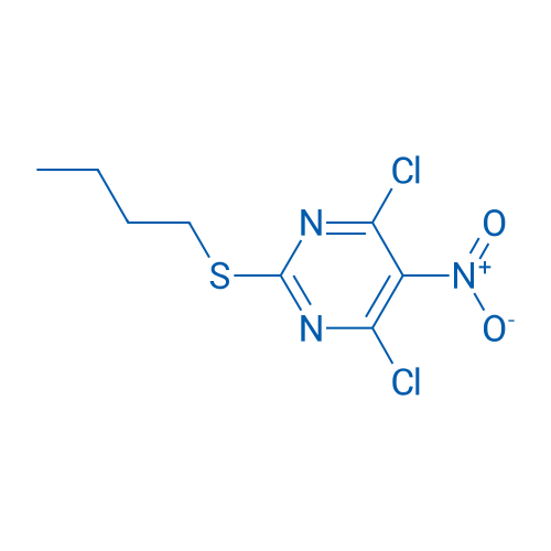 2-(Butylthio)-4,6-dichloro-5-nitropyrimidine 250mg
