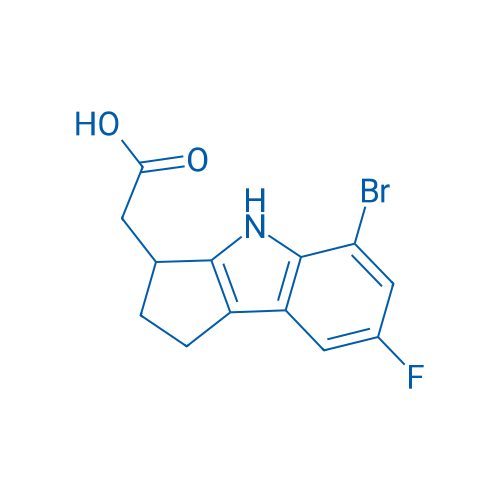 2-(5-Bromo-7-fluoro-1,2,3,4-tetrahydrocyclopenta[b]indol-3-yl)acetic acid 1g