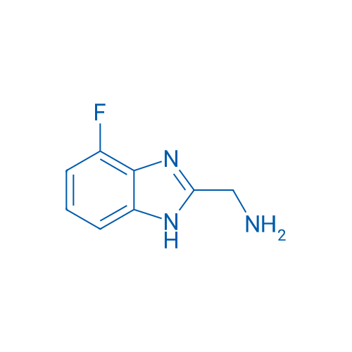(4-Fluoro-1H-benzo[d]imidazol-2-yl)methanamine 250mg