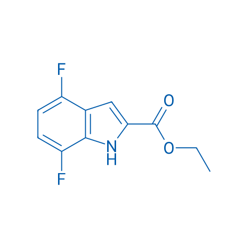 Ethyl 4,7-difluoro-1H-indole-2-carboxylate 1g
