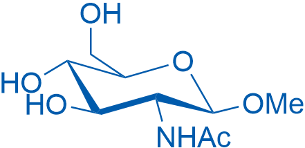 Methyl 2-acetamido-2-deoxy-β-D-glucopyranoside 100mg