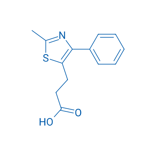 3-(2-Methyl-4-phenylthiazol-5-yl)propanoic acid 100mg