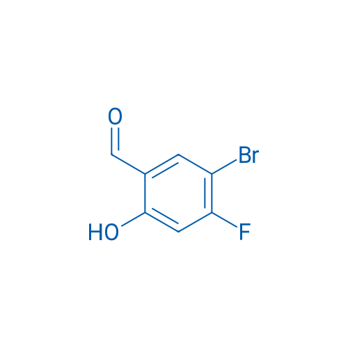 5-Bromo-4-fluoro-2-hydroxybenzaldehyde 250mg
