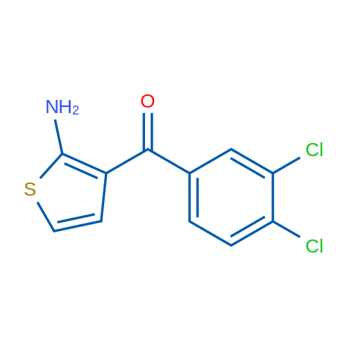 (2-Aminothiophen-3-yl)(3,4-dichlorophenyl)methanone 1g