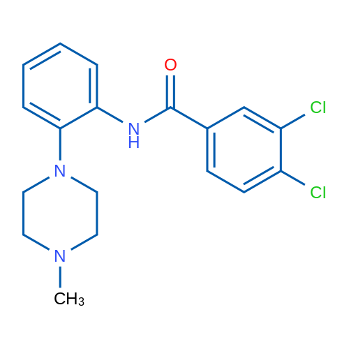 3,4-Dichloro-N-[2-(4-methylpiperazin-1-yl)phenyl]benzamide 1g