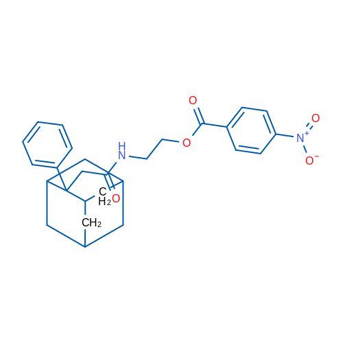 2-[2-(2-Phenyladamantan-2-yl)acetamido]ethyl 4-nitrobenzoate 1g
