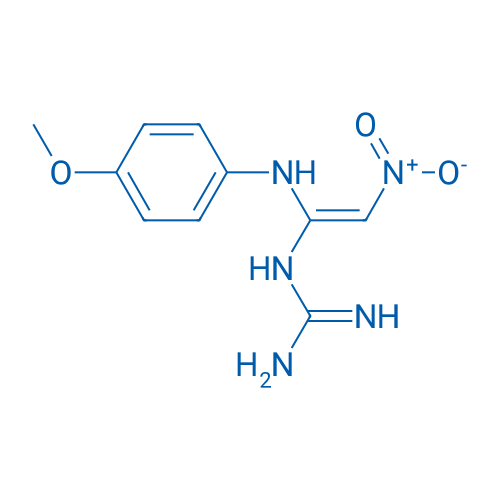 N-[(E)-1-[(4-Methoxyphenyl)amino]-2-nitroethenyl]guanidine 1g